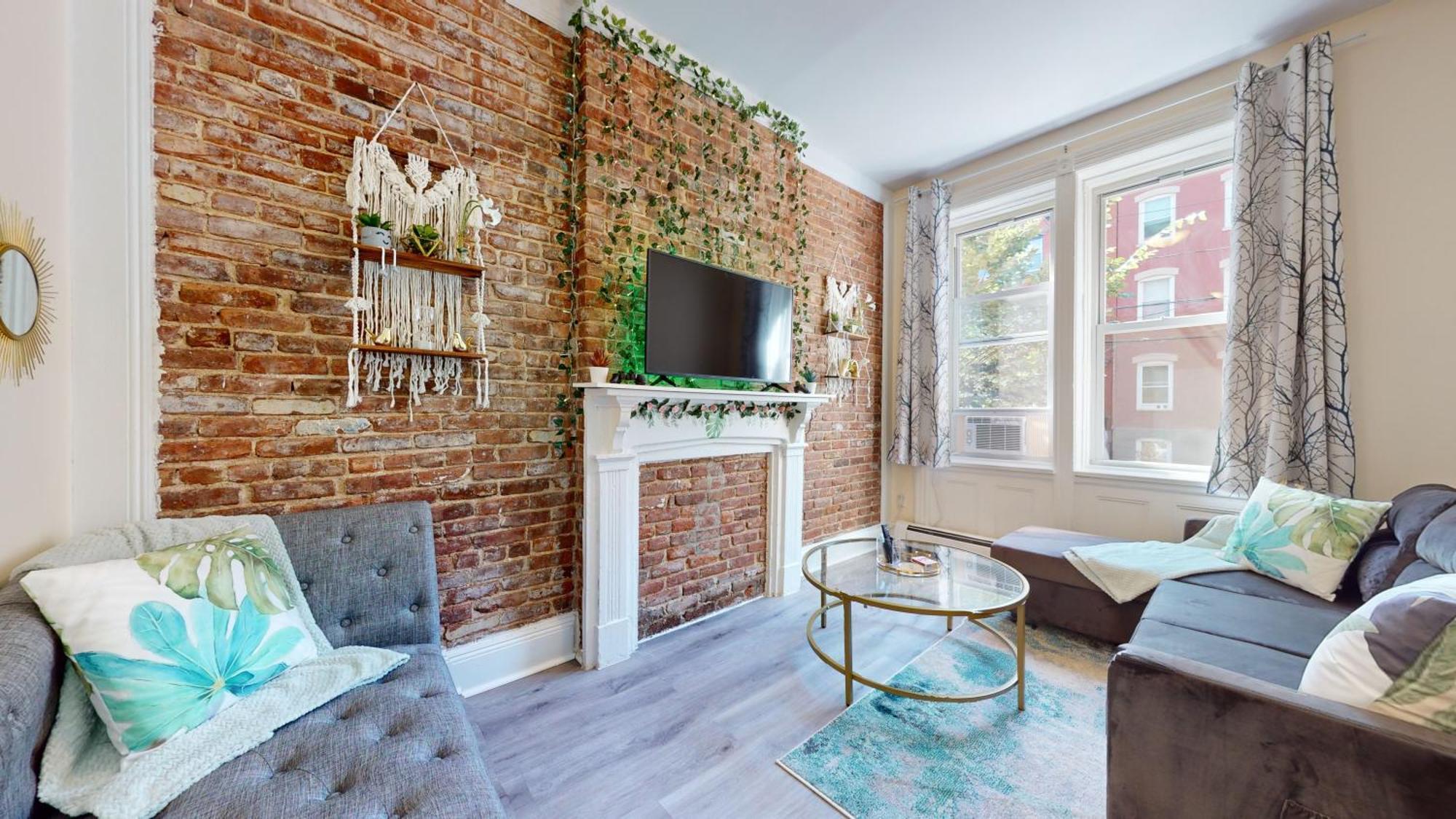 Minutes To Nyc Sleeps 5 Apartment Hoboken Exterior photo