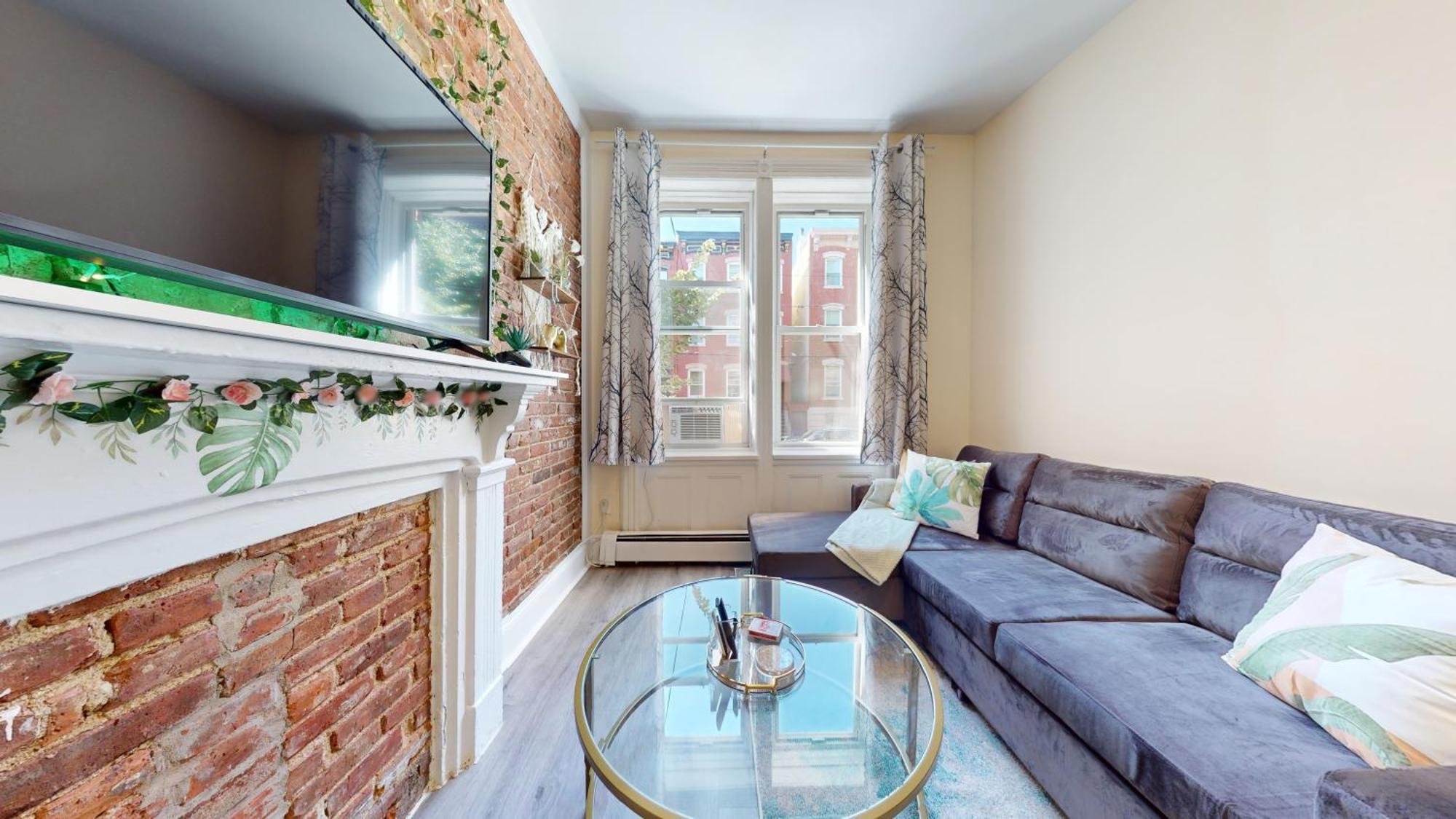 Minutes To Nyc Sleeps 5 Apartment Hoboken Exterior photo
