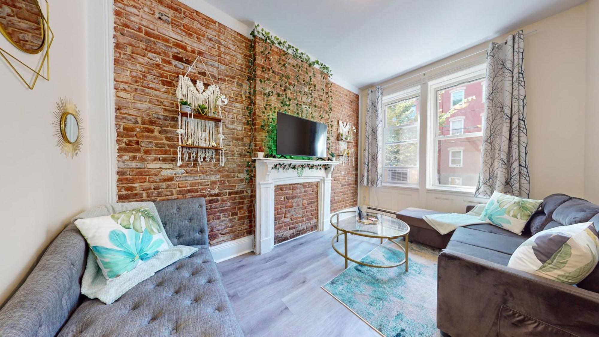 Minutes To Nyc Sleeps 5 Apartment Hoboken Exterior photo
