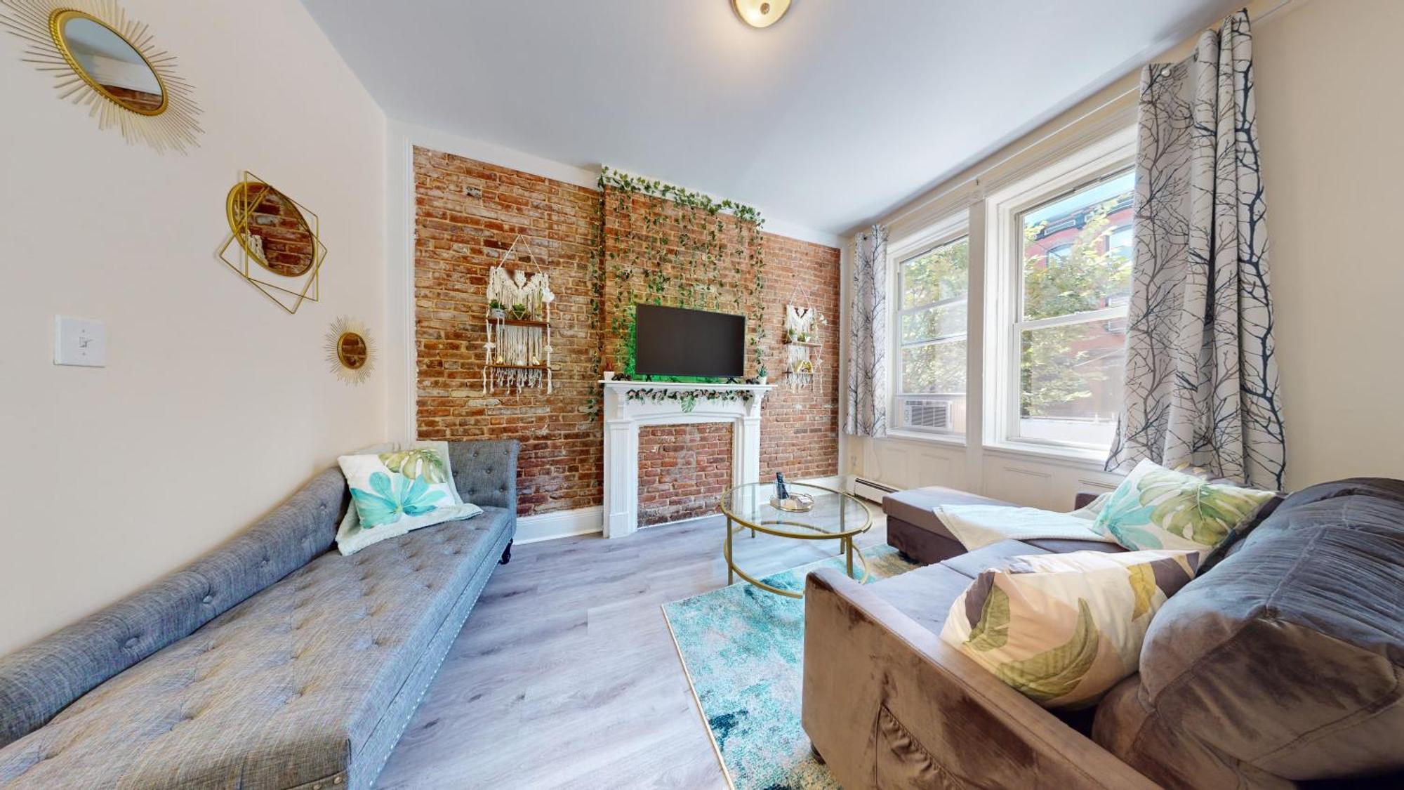 Minutes To Nyc Sleeps 5 Apartment Hoboken Exterior photo