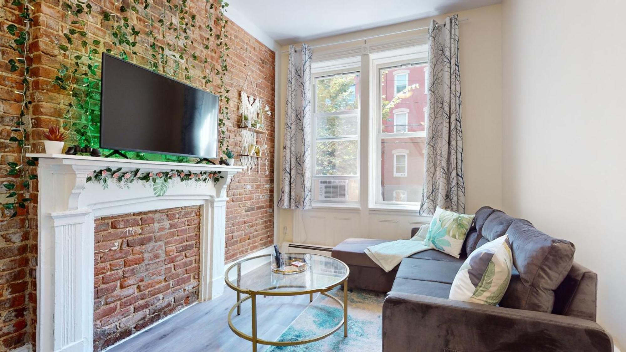 Minutes To Nyc Sleeps 5 Apartment Hoboken Exterior photo