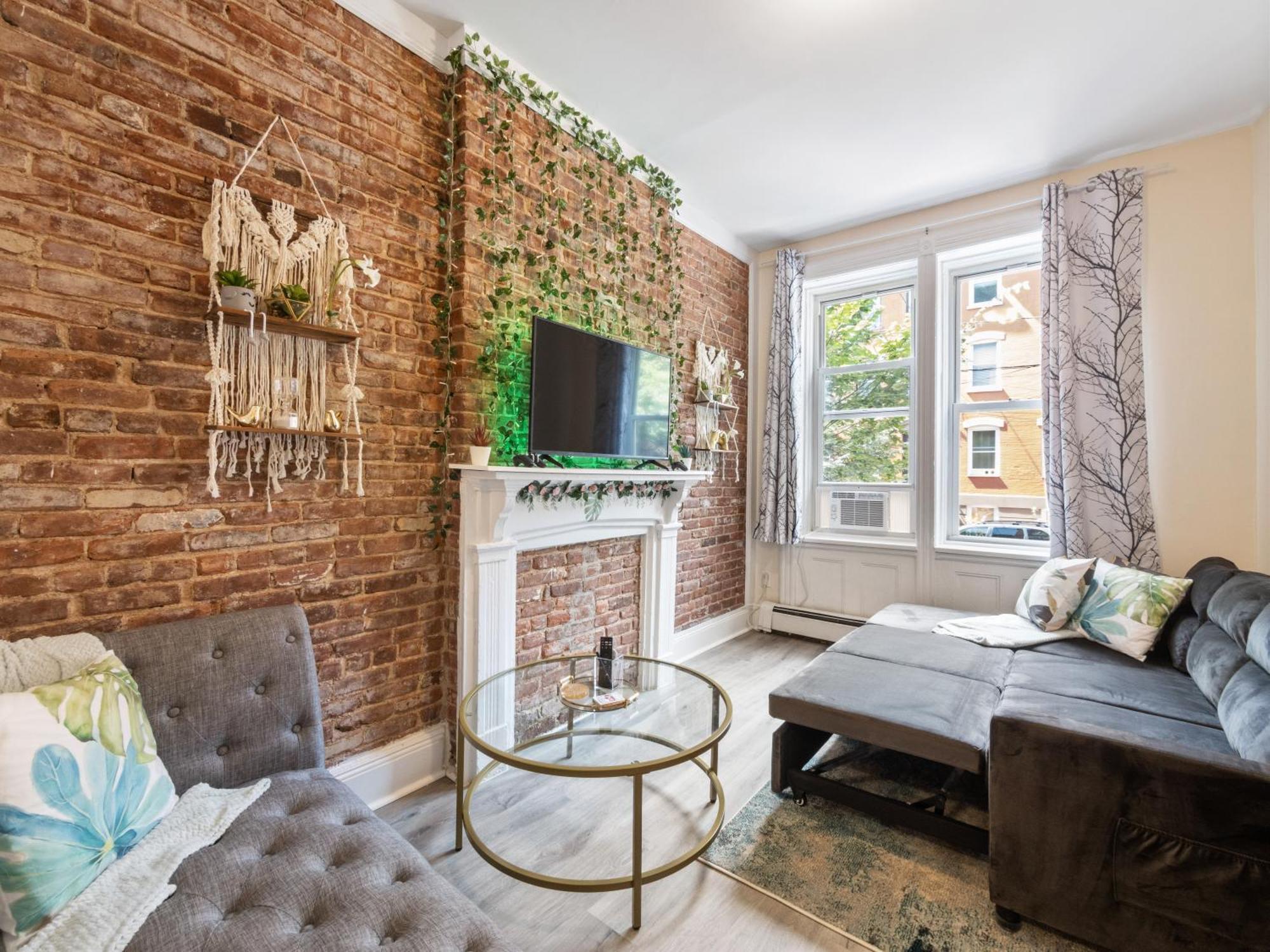 Minutes To Nyc Sleeps 5 Apartment Hoboken Exterior photo