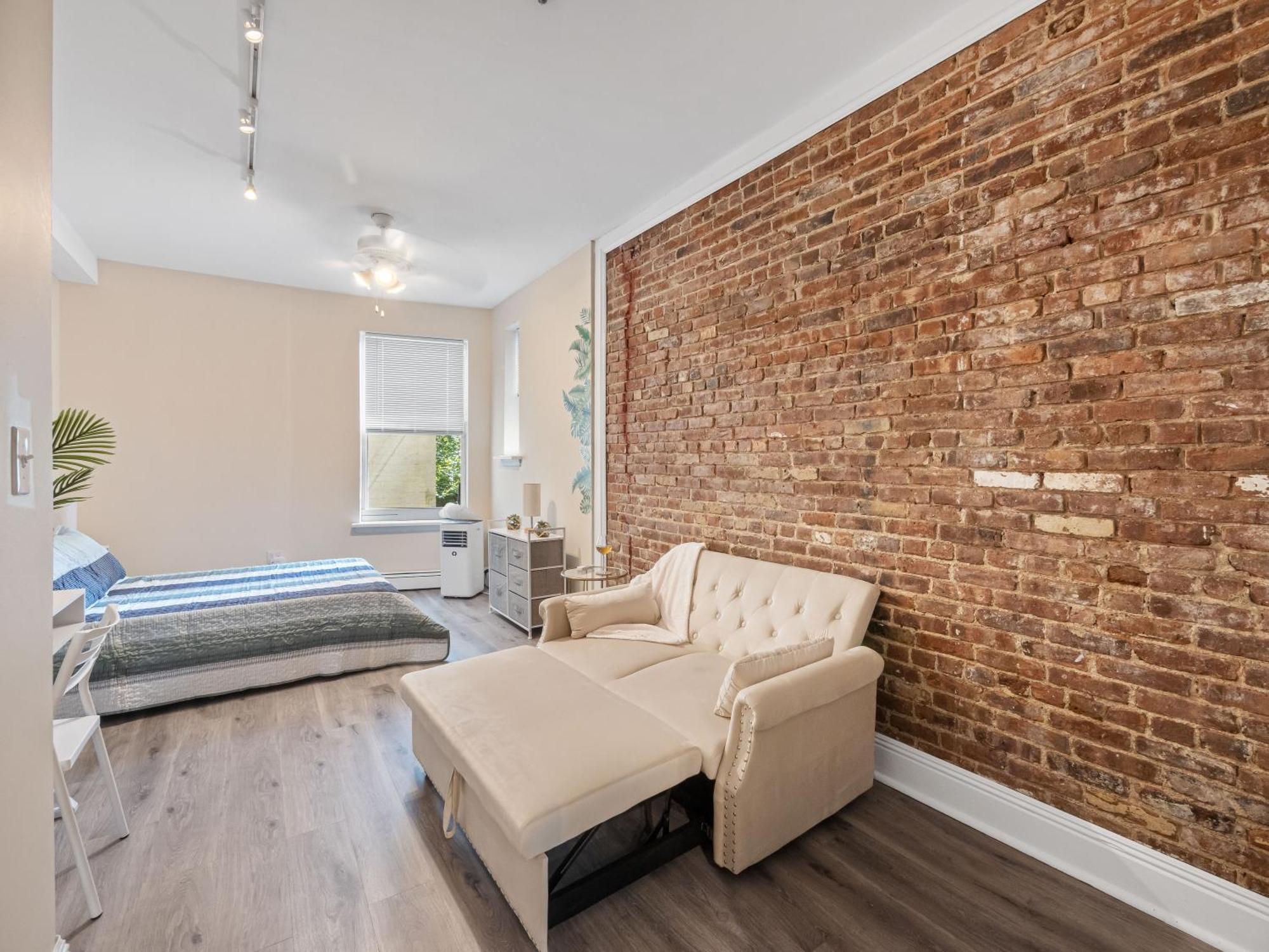 Minutes To Nyc Sleeps 5 Apartment Hoboken Exterior photo